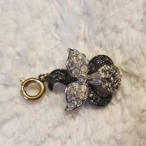 Elegant Vintage Orchid Charm By Nolan Miller